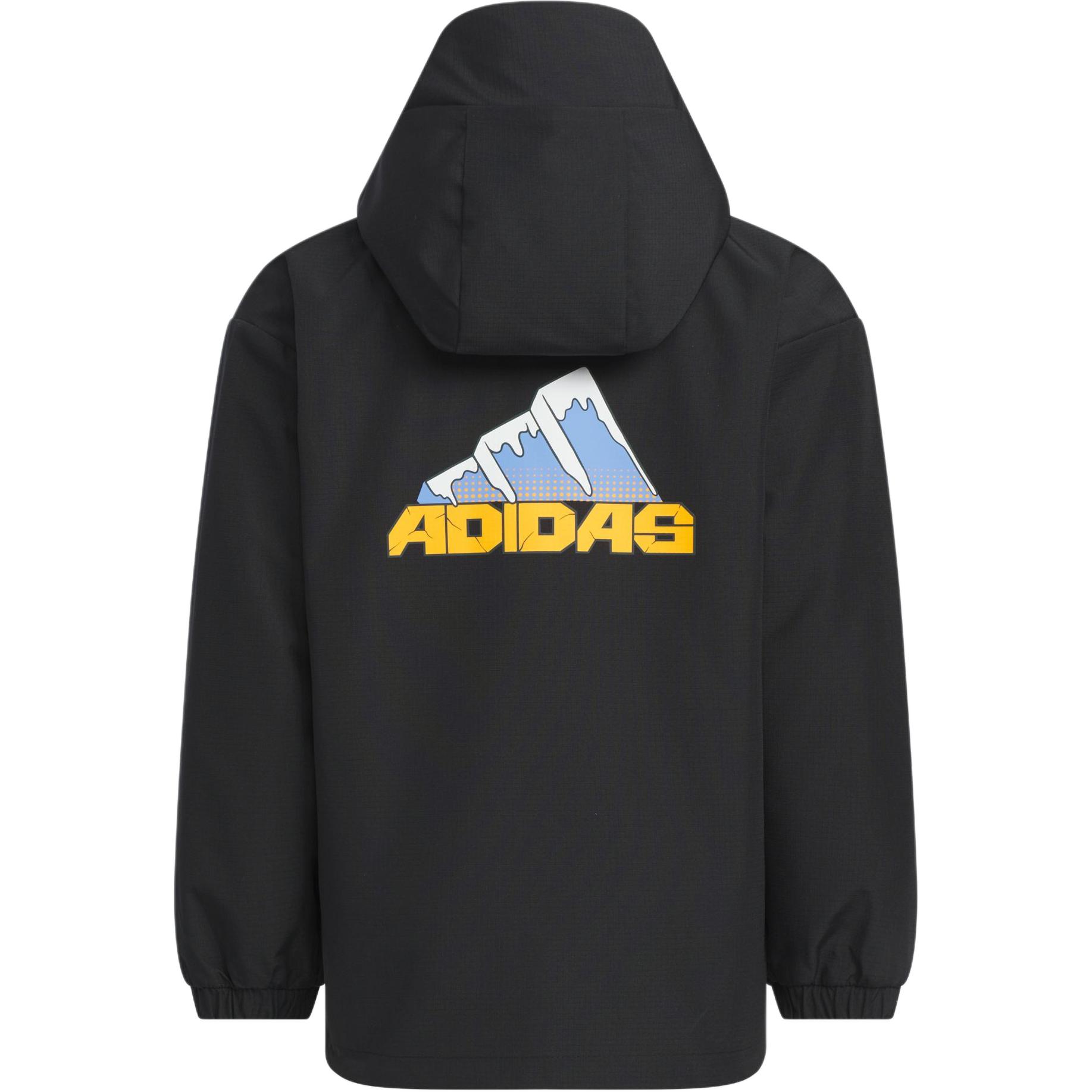 LK 2IN1 JKT Куртки Пальто Черный Детский Возраст 3-7 лет Adidas — фото 3