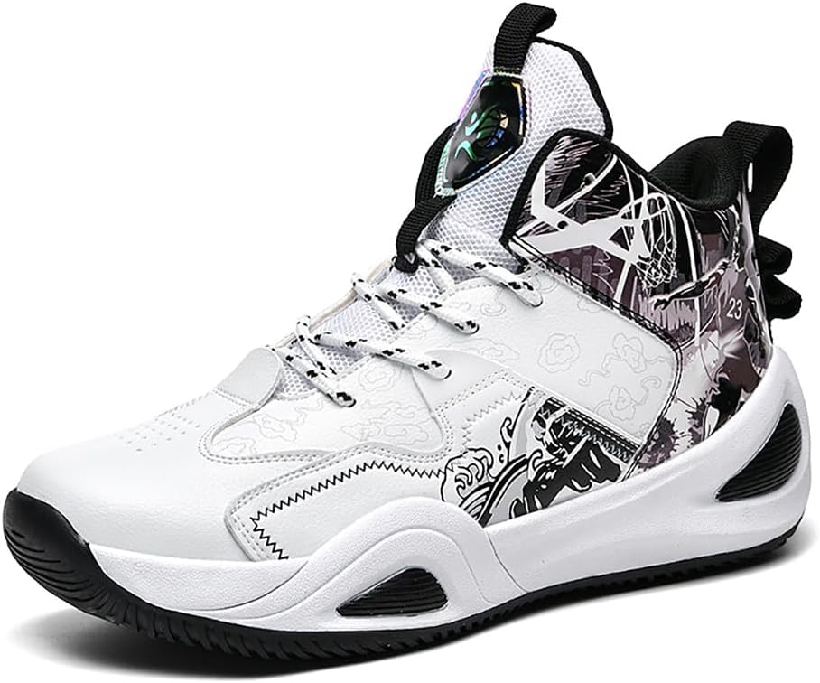 

Унисекс кроссовки высокие, противоскользящие, дышащие, спортивные, легкие для бега и баскетбола Mehlvdoy, бежевый