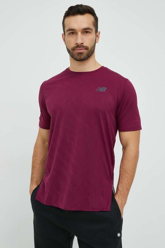 

Гоночная футболка Q Speed New Balance, фиолетовый