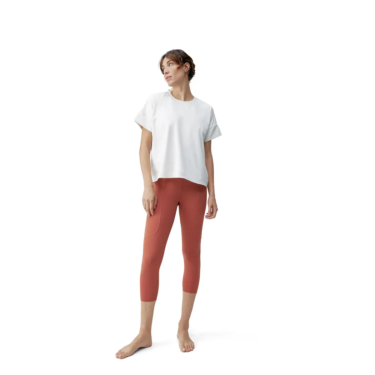 

Женская футболка Mayumi Born Living Yoga, цвет Blanco roto