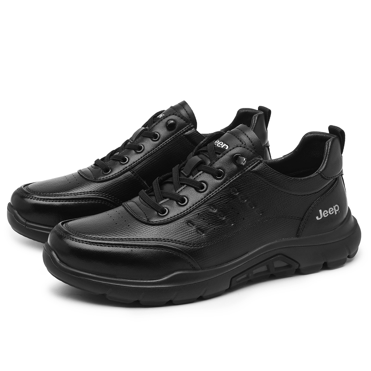 Кроссовки мужские Darth Vader Abrasion Resistant, Breathable, Waterproof, Slip Resistant Low top Casual Jeep, черный — фото 3