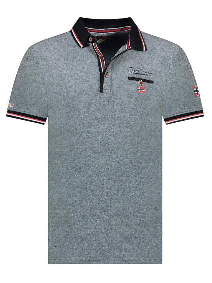 

Рубашка-поло Geographical Norway, серый