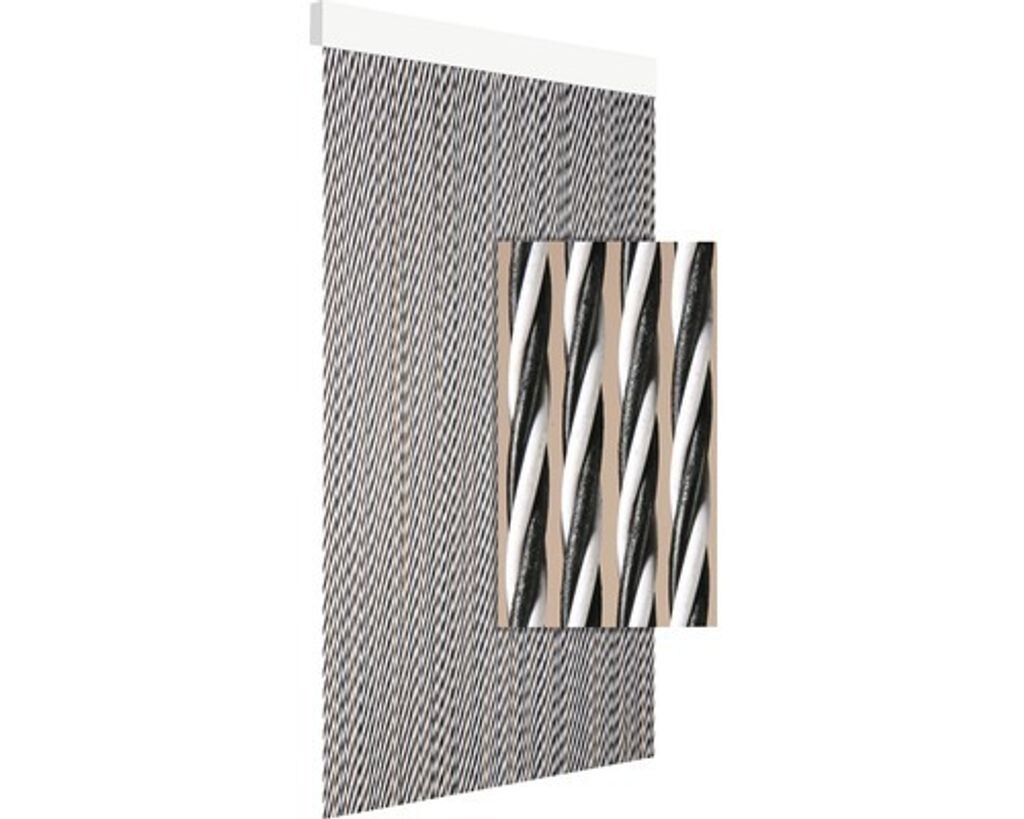 

Дверная штора DEGOR Adia чёрная 90x210 см Degor
