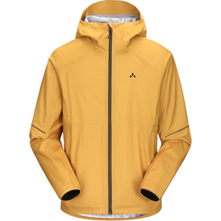 

Водонепроницаемая и ветрозащитная ветровка Unisex VAUDE, манго-желтый