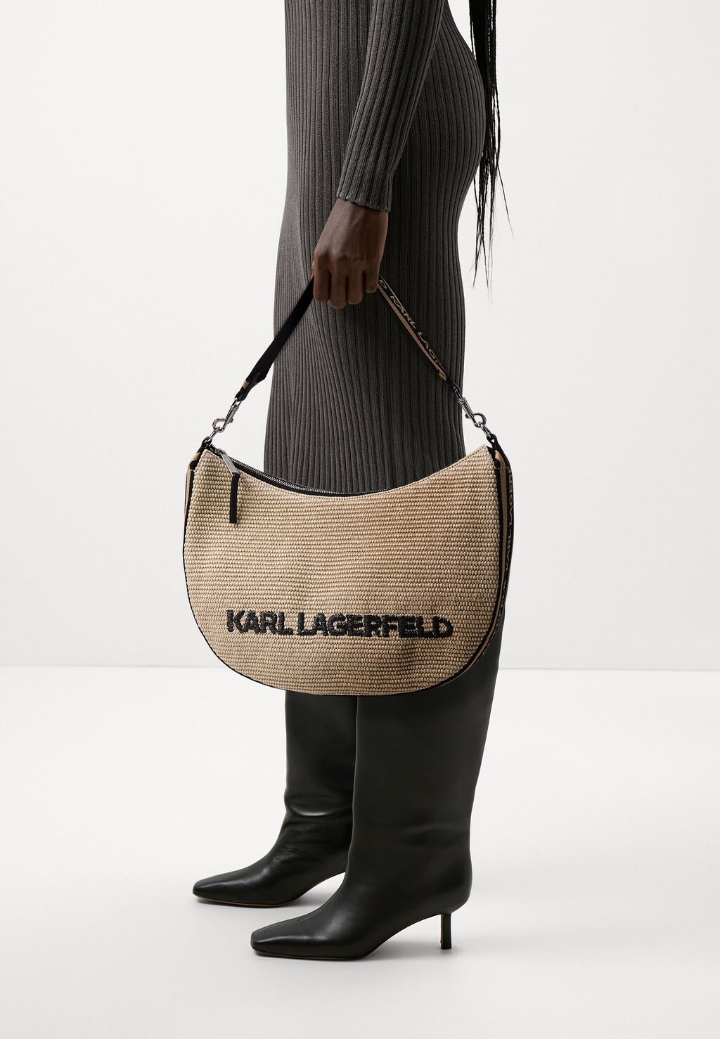 

Сумка MOON SHOULDERBAG KARL LAGERFELD, цвет natural