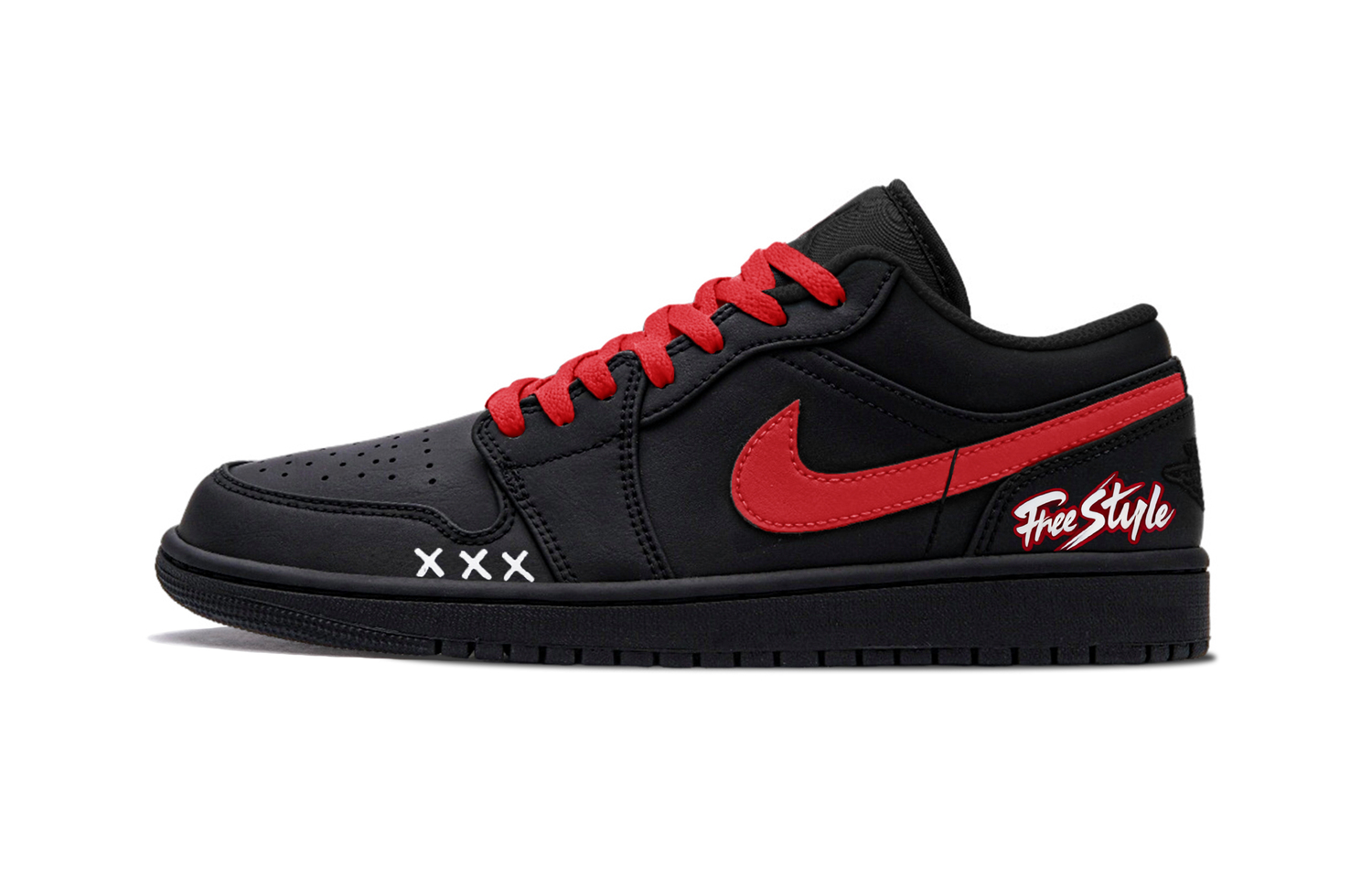 

Jordan Air 1 Street Chicago устойчивые к истиранию низкие баскетбольные кроссовки в винтажном стиле унисекс черный красный белый