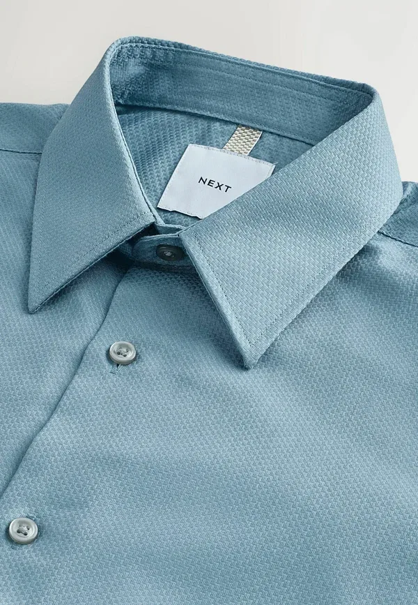 Рубашка Next, teal blue, бирюзово-синий — фото 2