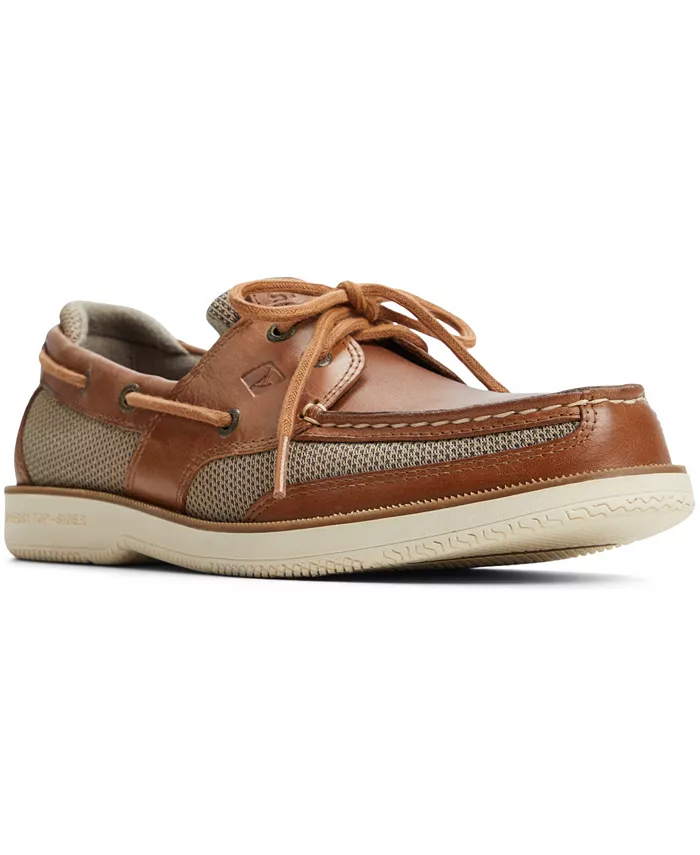 

Мужские лодочные туфли Surveyor 2-Eye Sperry, коричневый/бежевый