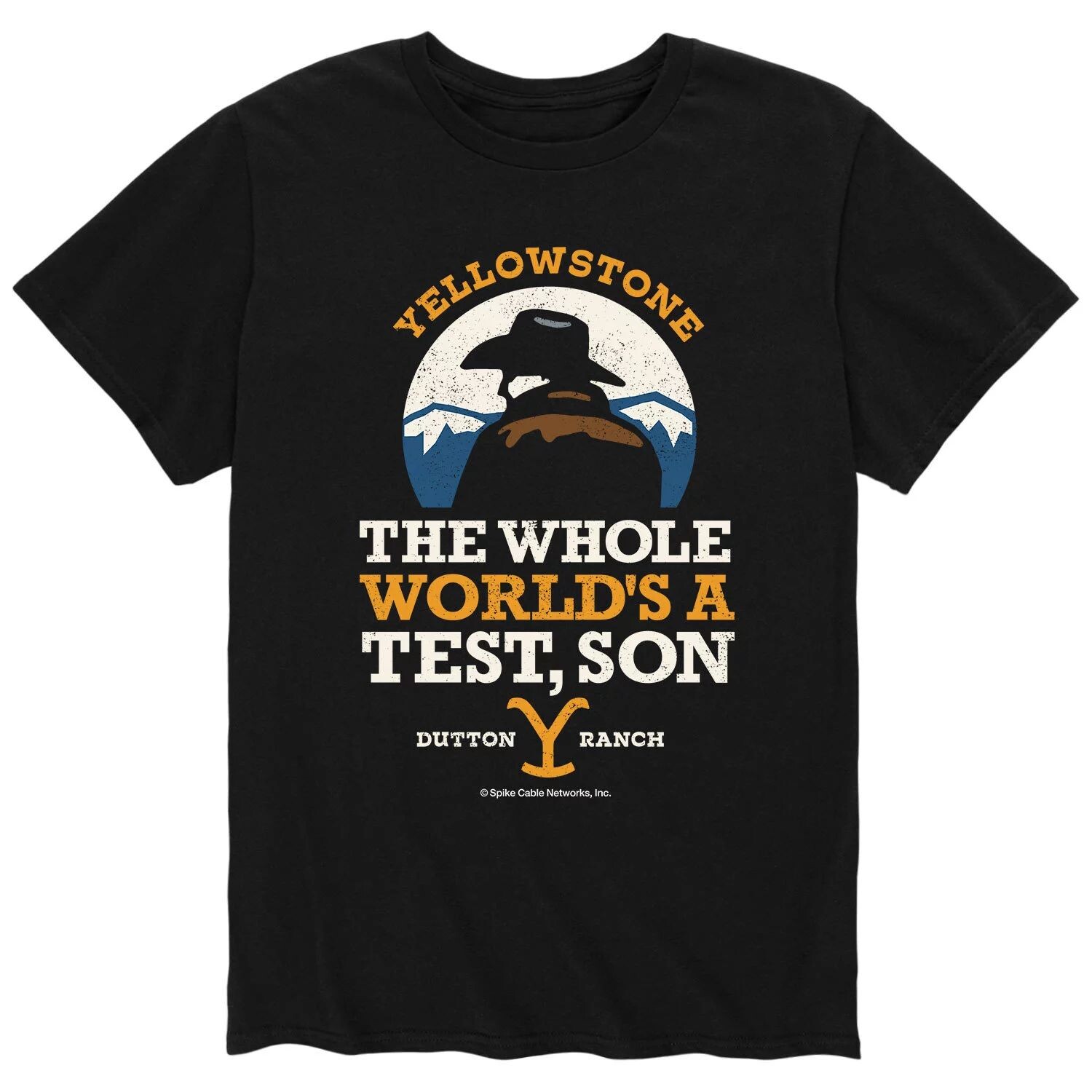 

Мужская футболка Yellowstone World's A Test Licensed Character