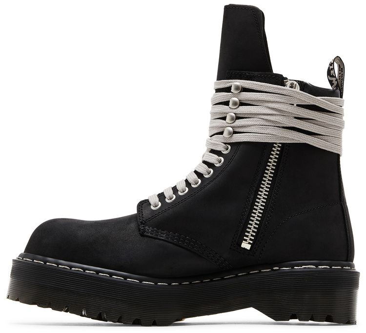 Ботинки Dr. Martens x Rick Owens DRKSHDW 1460 Quad Sole Steel Toe Boot, черные — фото 3