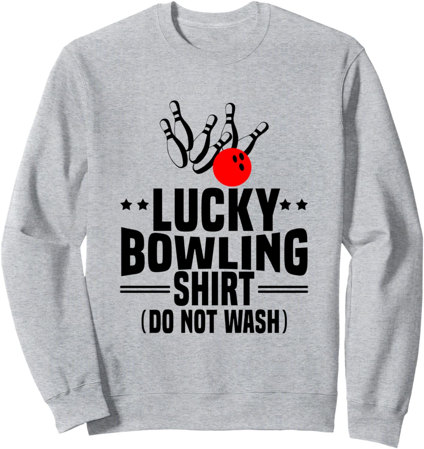

Толстовка для любителей боулинга Lucky Bowling Shirt (не стирать), забавная толстовка для игроков в боулинг, серая This Is My Lucky Bowling T-Shirt Shop
