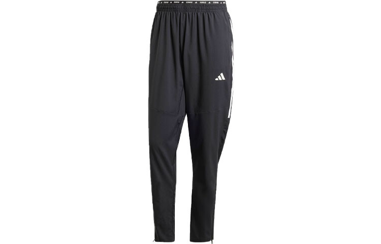 

Трикотажные спортивные штаны мужские черные Adidas, черный