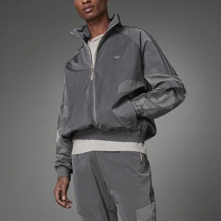 Коллекция Blue Version Куртка мужская серая Adidas Originals, серый — фото 2