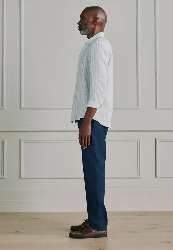 Брюки чинос Regular fit Ultimate Chino, Next, синий — фото 4