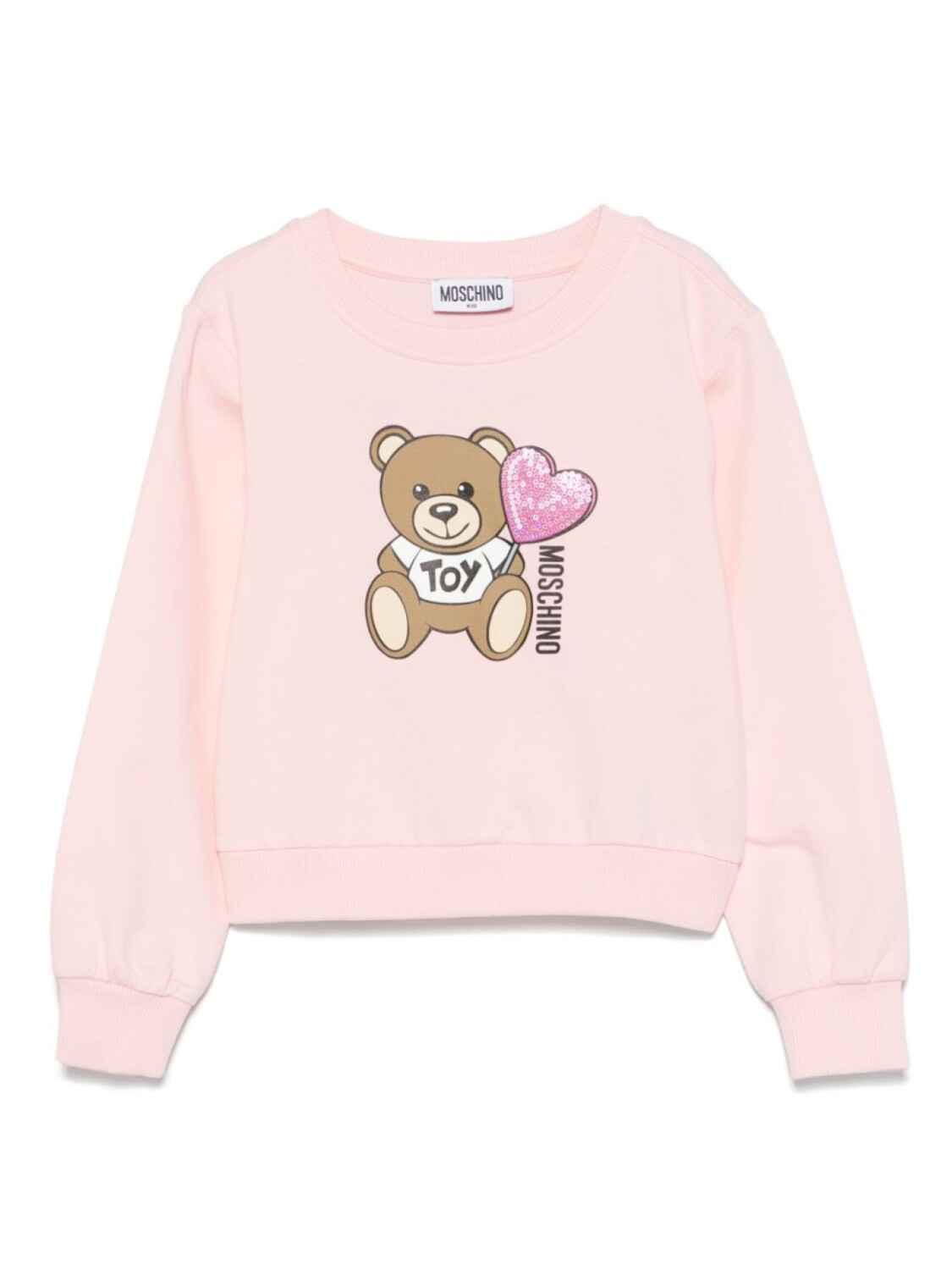 

Moschino Kids толстовка Teddy Bear, розовый