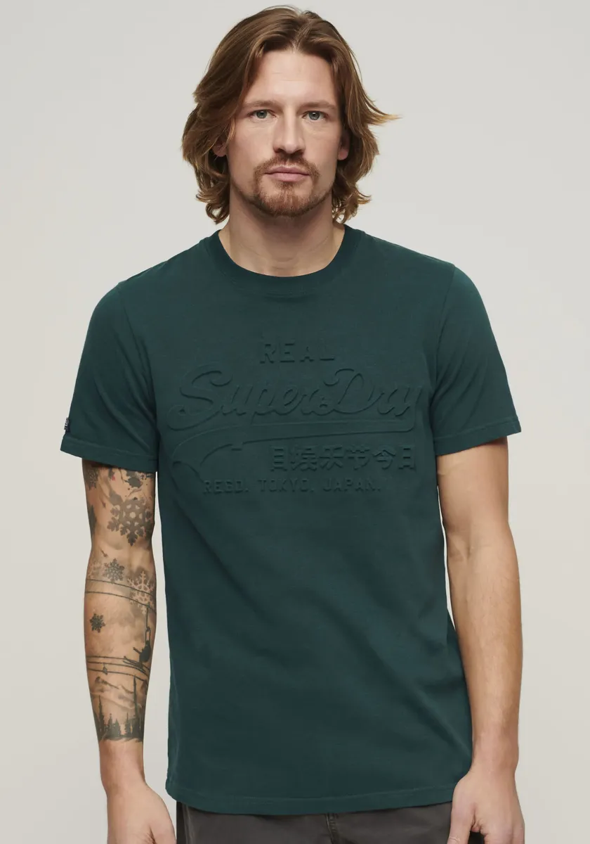 

Футболка Superdry "Футболка с тиснением VL", зеленый