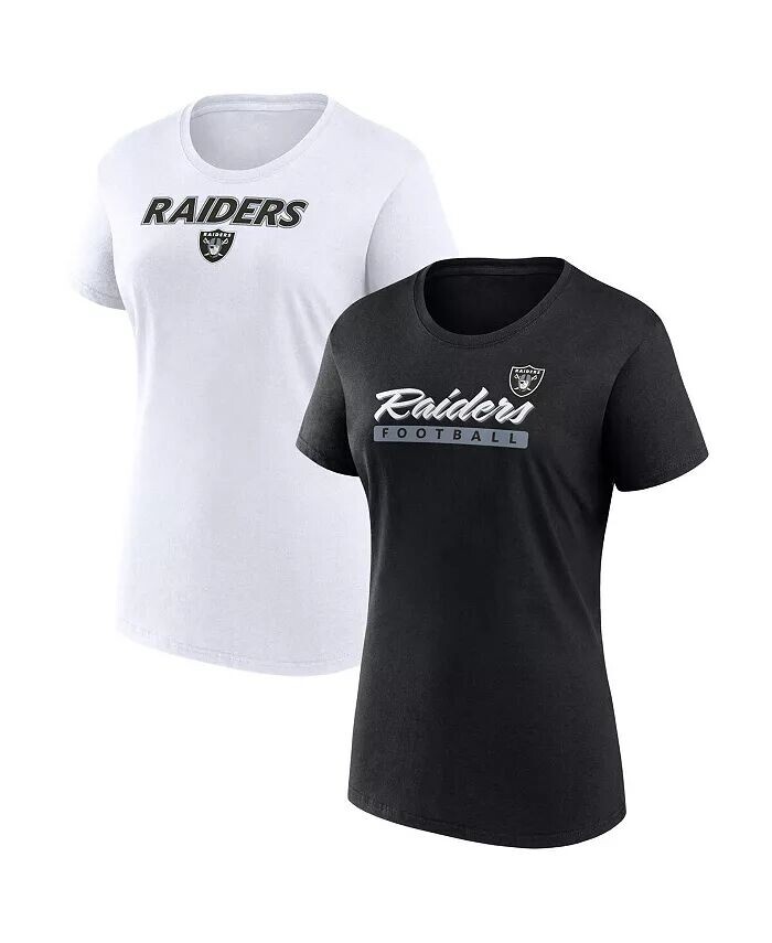 

Женская футболка Las Vegas Raiders Risk Combo Pack Fanatics