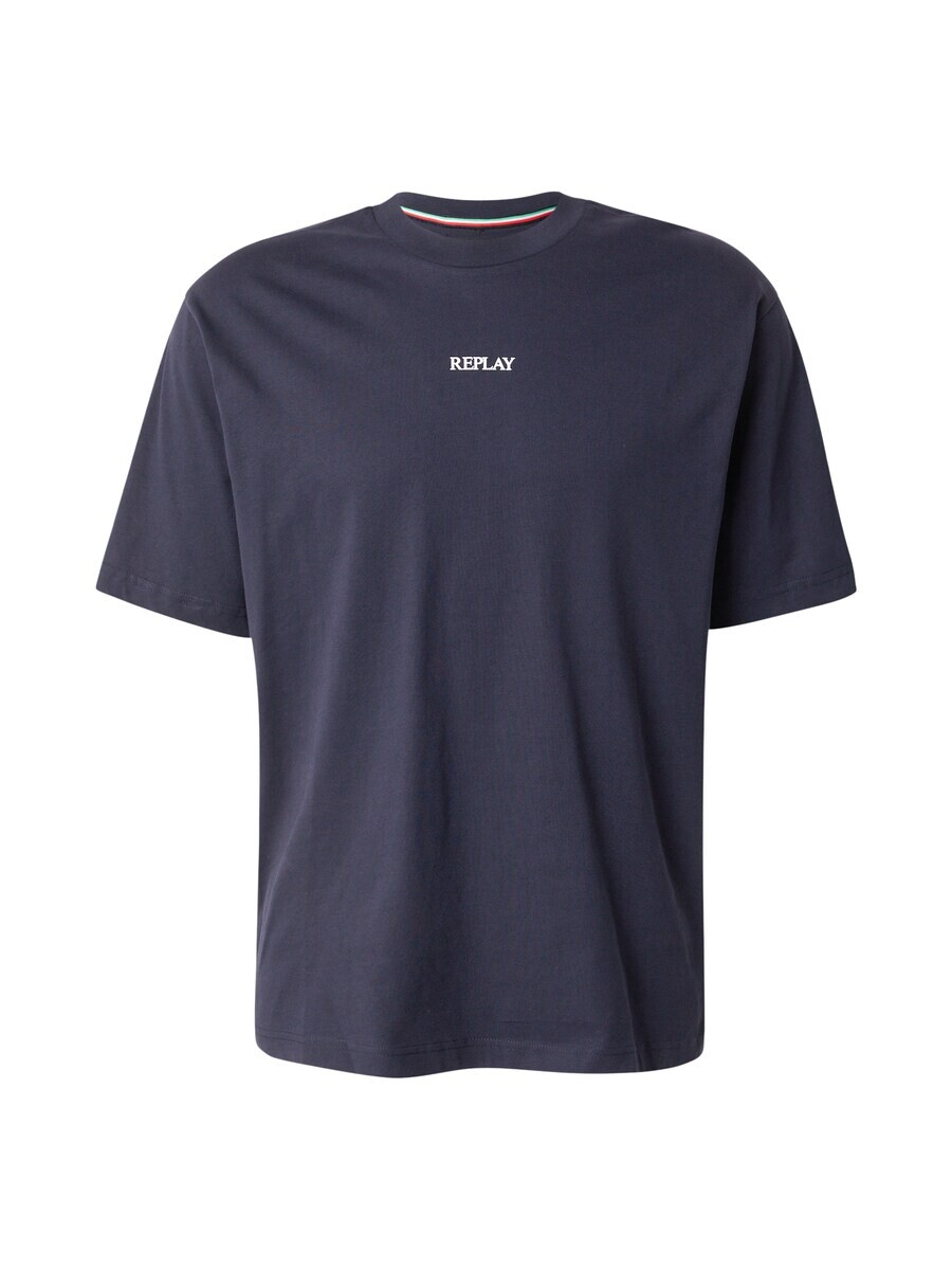 

Классическая футболка REPLAY Shirt, темно-синий