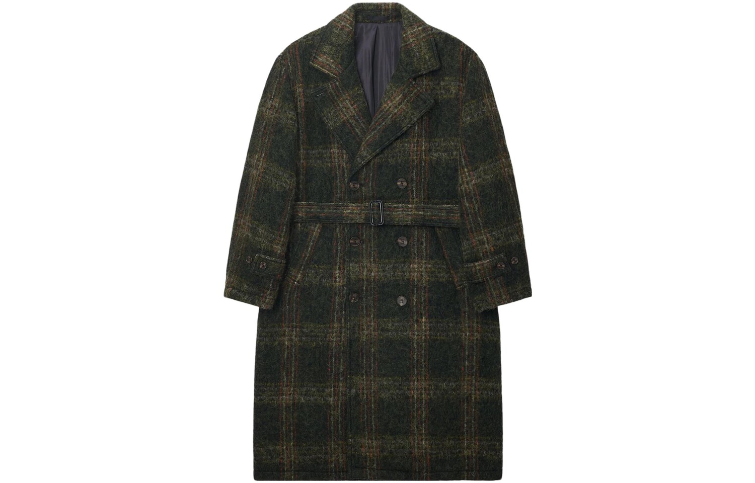 

Коллекция осень/зима FW23 Пальто унисекс Stussy, оливковый