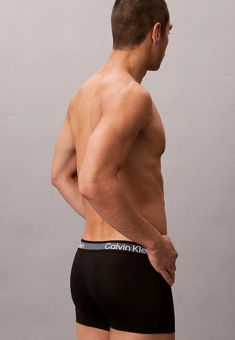 Трусы, сетчатые, Calvin Klein, черный — фото 2
