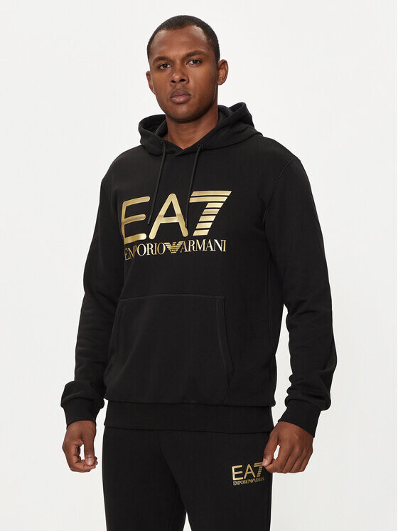 

Толстовка regular fit Ea7 Emporio Armani, черный
