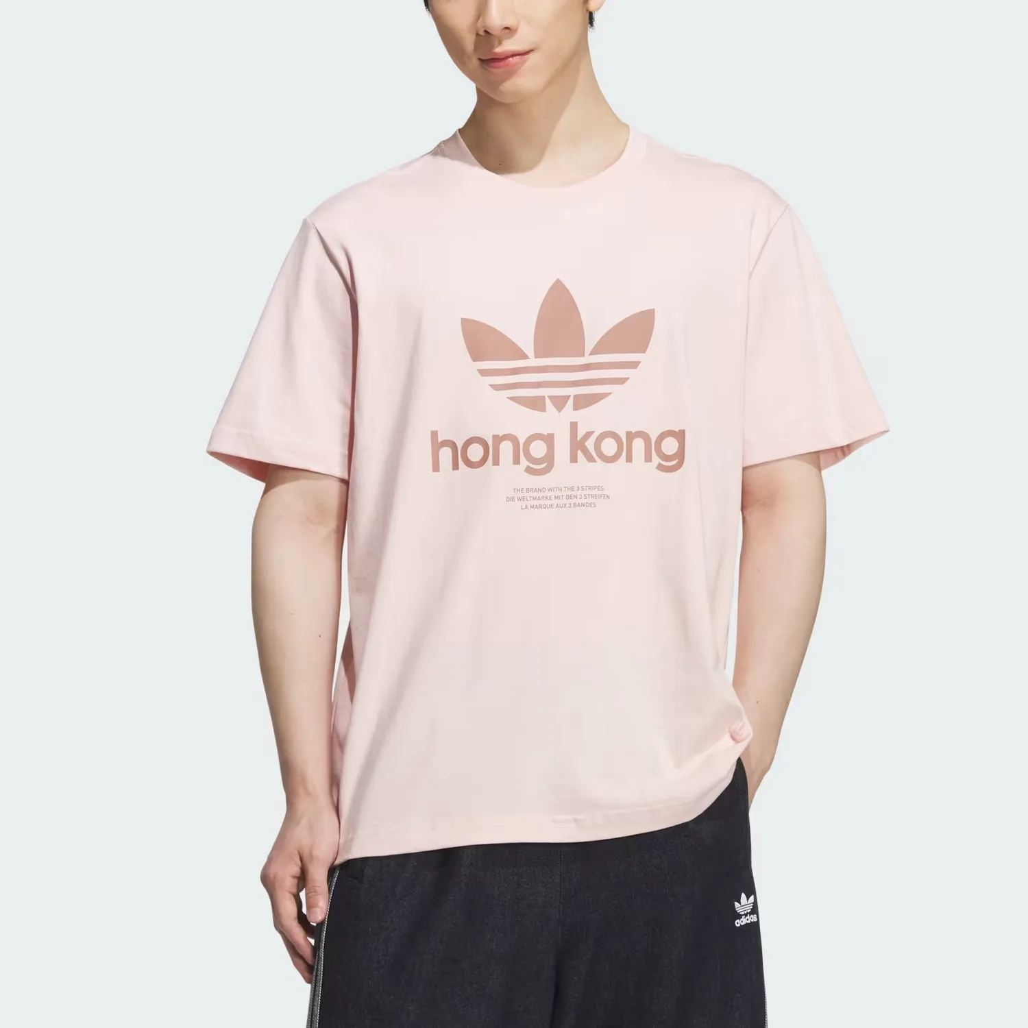 Футболка Originals ICONE TEE Adidas, розовый — фото 3
