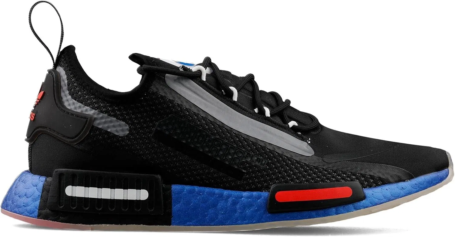 Мужские низкие кроссовки Adidas Spectoo NMD_R1, черный/красный — фото 2