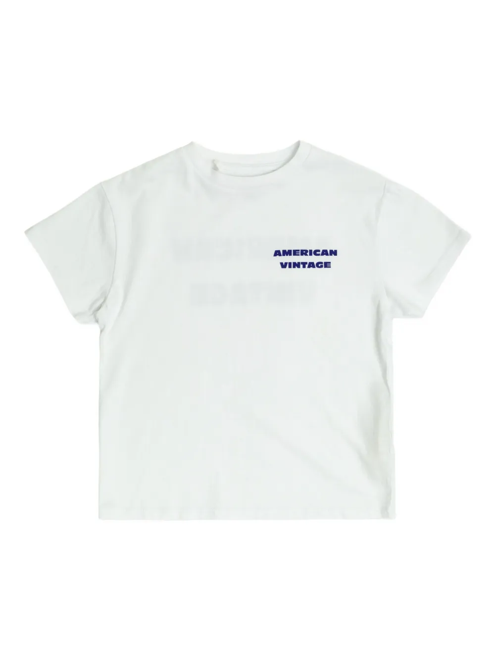 

Футболка с логотипом American Vintage Kids, белый