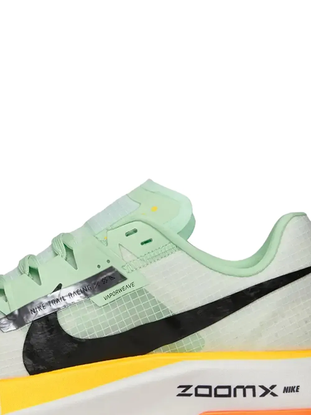 Кроссовки Zoom x на шнуровке Nike, зеленый — фото 2