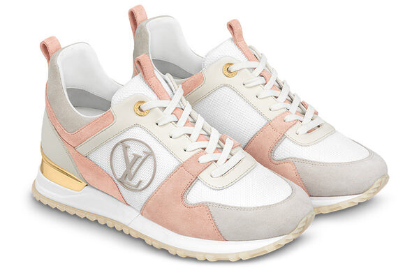 Кроссовки run away sneakers 'pink gold' Louis Vuitton, белый — фото 2