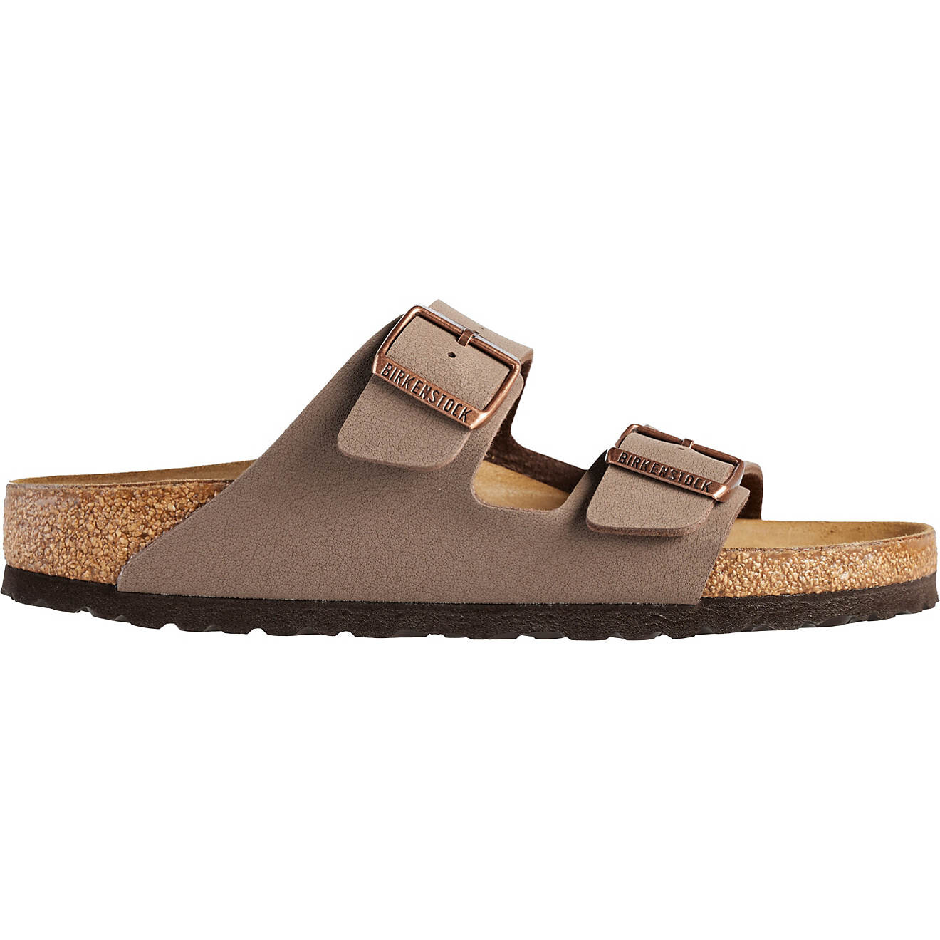 Сандалии Birkenstock Arizona Birkibuc узкие, коричневый