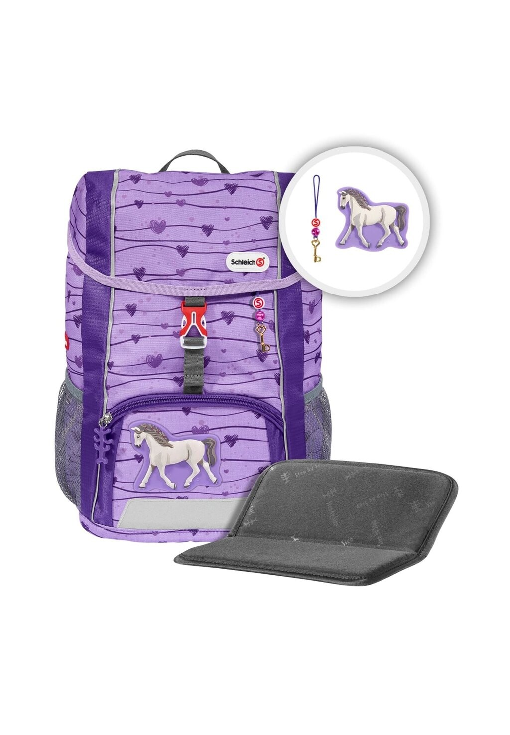 

Рюкзак KID Schleich Step by Step, цвет Horse Club / Holsteiner Stute