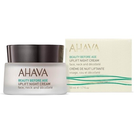 Крем для лица Ahava — Ночной Uplift против старения, средство против морщин для женщин и мужчин, укрепляющий и, 50 мл — фото 2