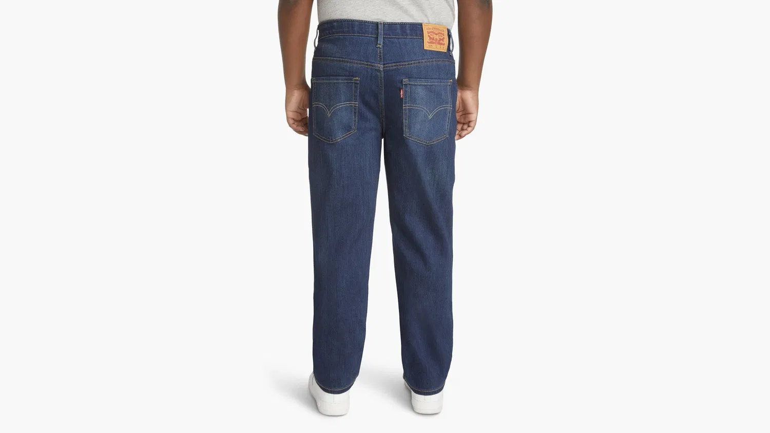 Джинсы 511 Slim Fit Eco Performance для мальчиков 8-20 лет Levi's, Dark Wash — фото 4