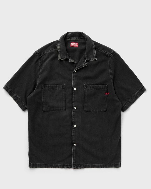

Рубашка Diesel D-Paroshort Shirt, цвет black denim