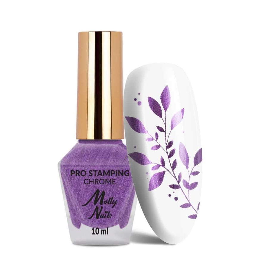 

Molly Nails PRO Stamping Chrome Stamping Polish Purple 10 мл