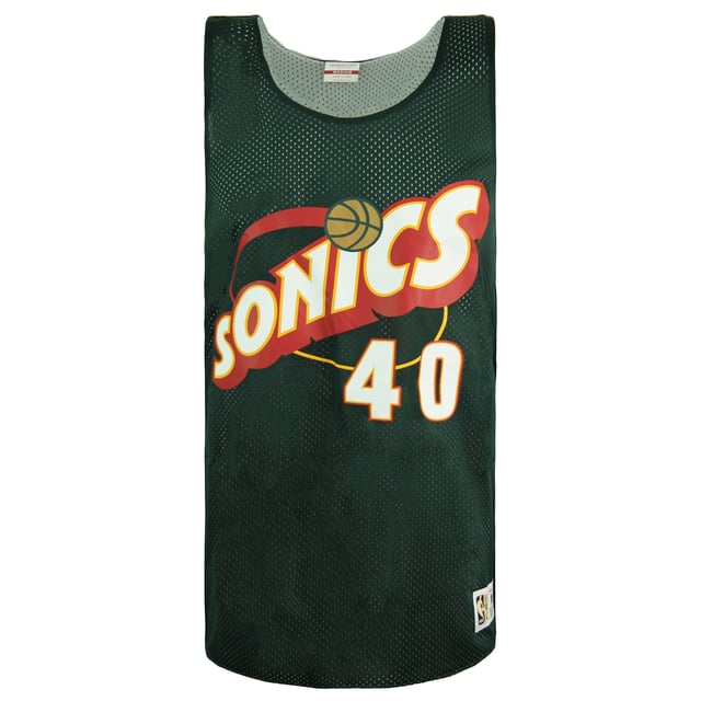 

Двусторонняя сетчатая майка Mitchell & ness sonics shawn kemp 1196 Mitchell And Ness, мультиколор