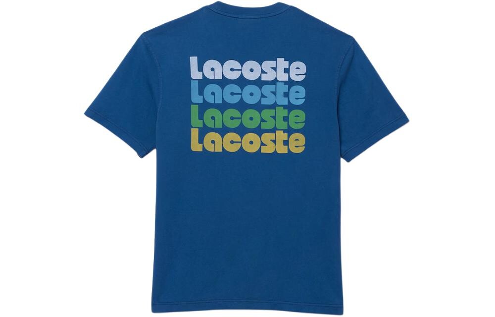 LACOSTE Мужская футболка, цвет Blue — фото 2