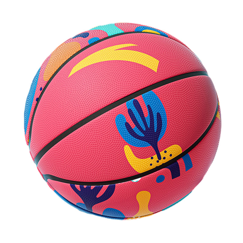 

ANTA Резиновый баскетбольный мяч Fire Blaze Red размер 5 для тренировок и матчей