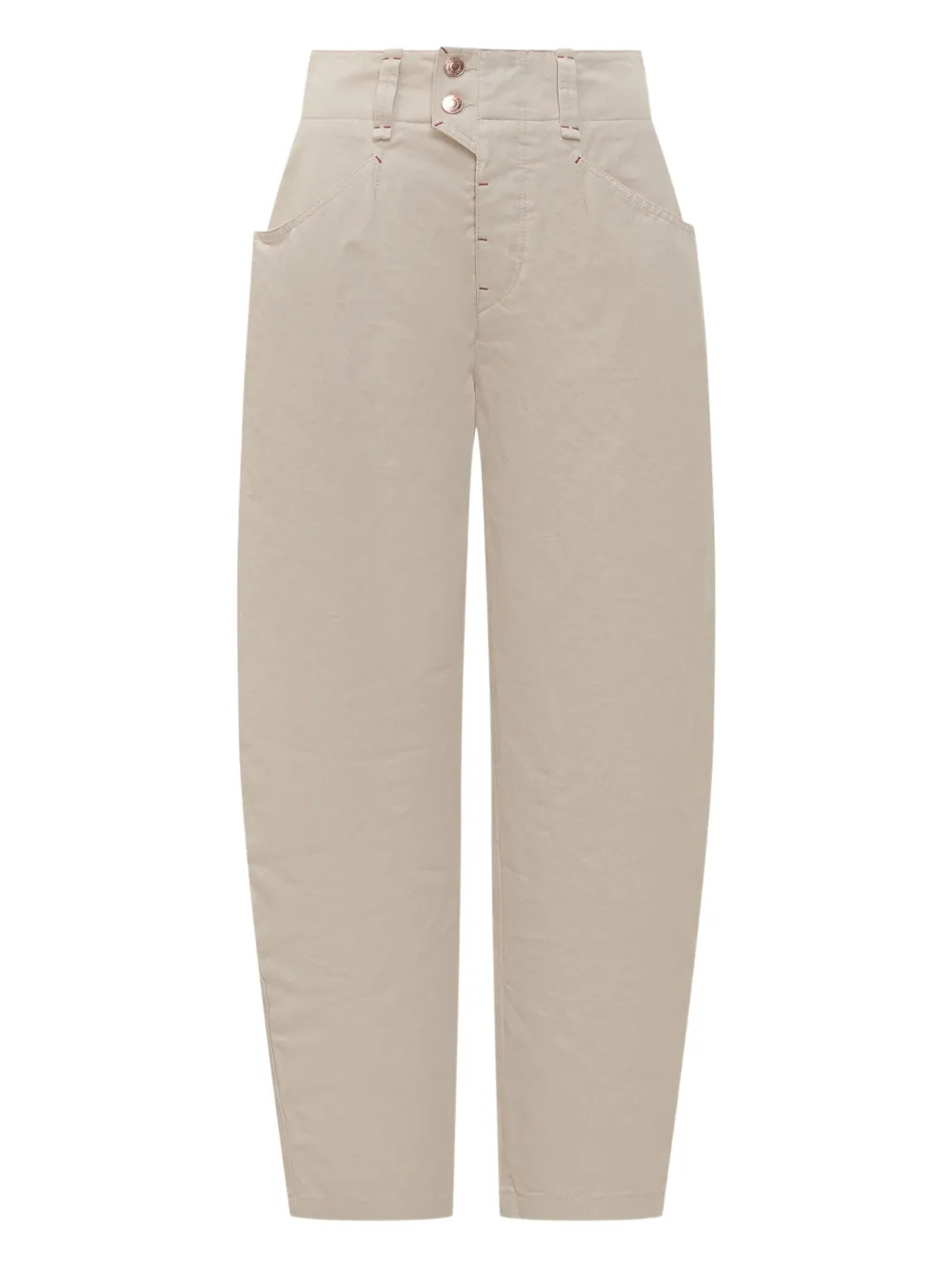 

Брюки Oumaya с завышенной талией ISABEL MARANT, нейтральный