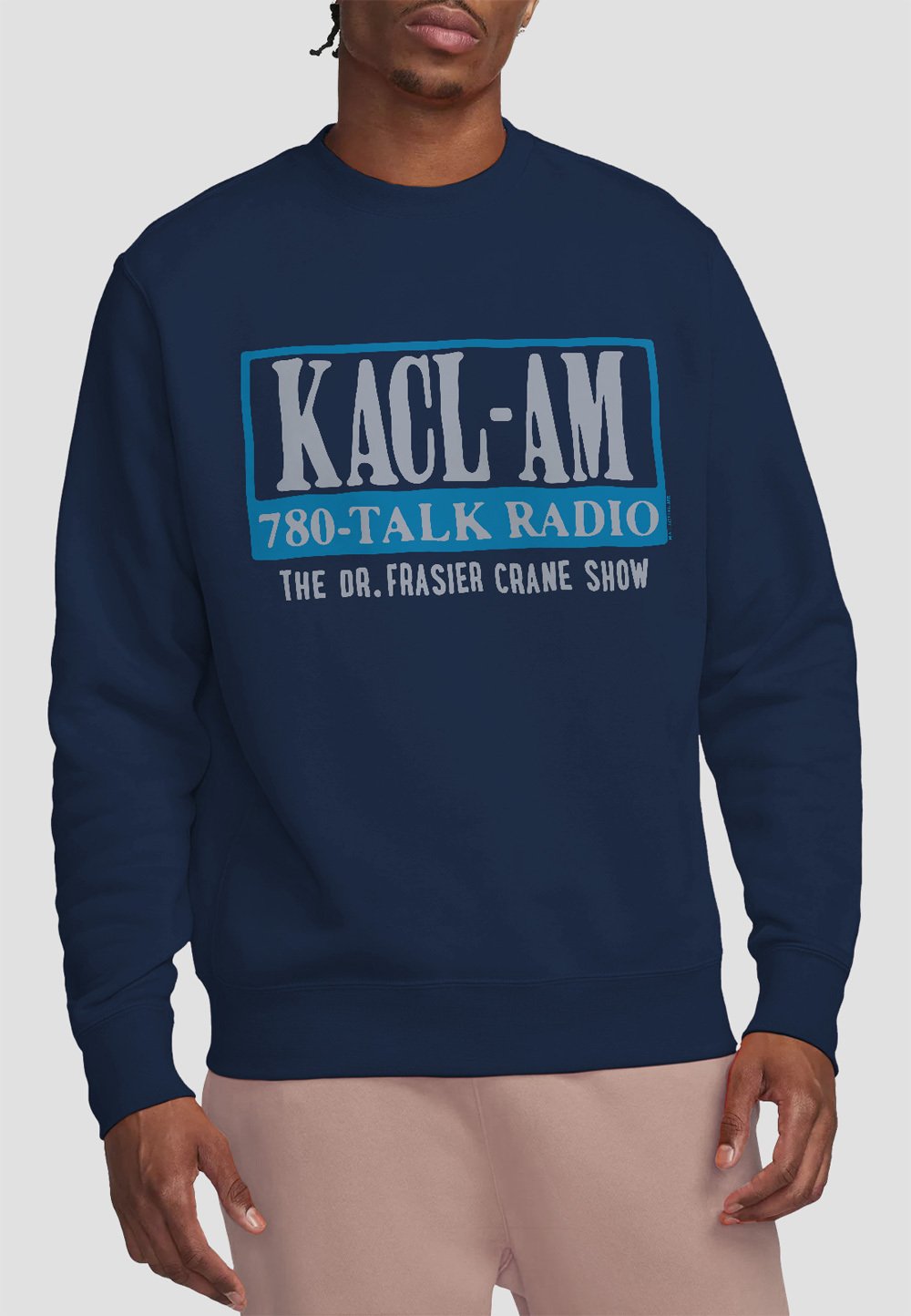 

Толстовка FRASIER THE KACL-AM TALK Cotton Soul, темно-синий