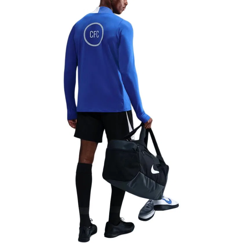 Футбольные шорты Chelsea Fc Strike Third Men's Dri-FIT Total 90 Soccer Knit Nike, Black — фото 3