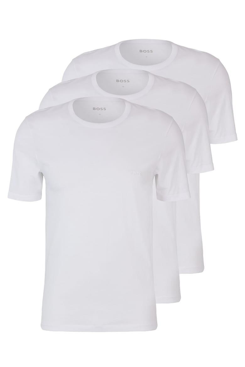 

Домашняя футболка с логотипом - 3 шт Boss, белый