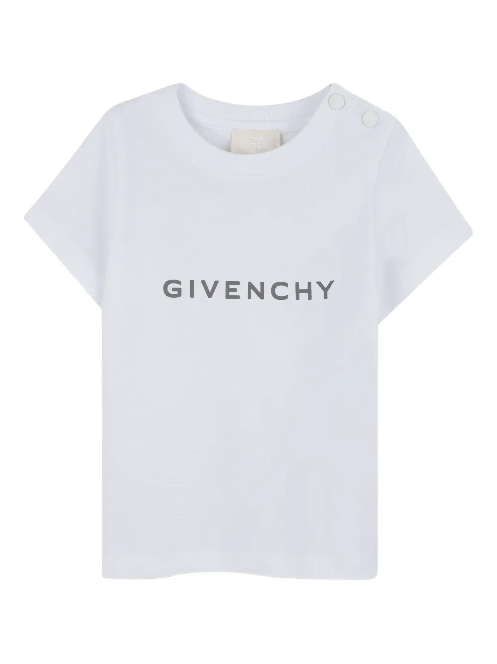 

Футболка с короткими рукавами и принтом логотипа Givenchy Kids, белый