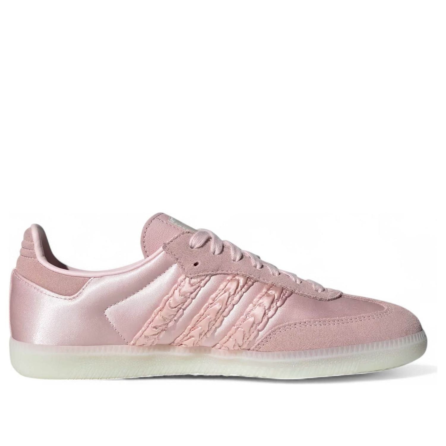 Кроссовки (WMNS) adidas Samba OG Satin 'Sandy Pink' — фото 2