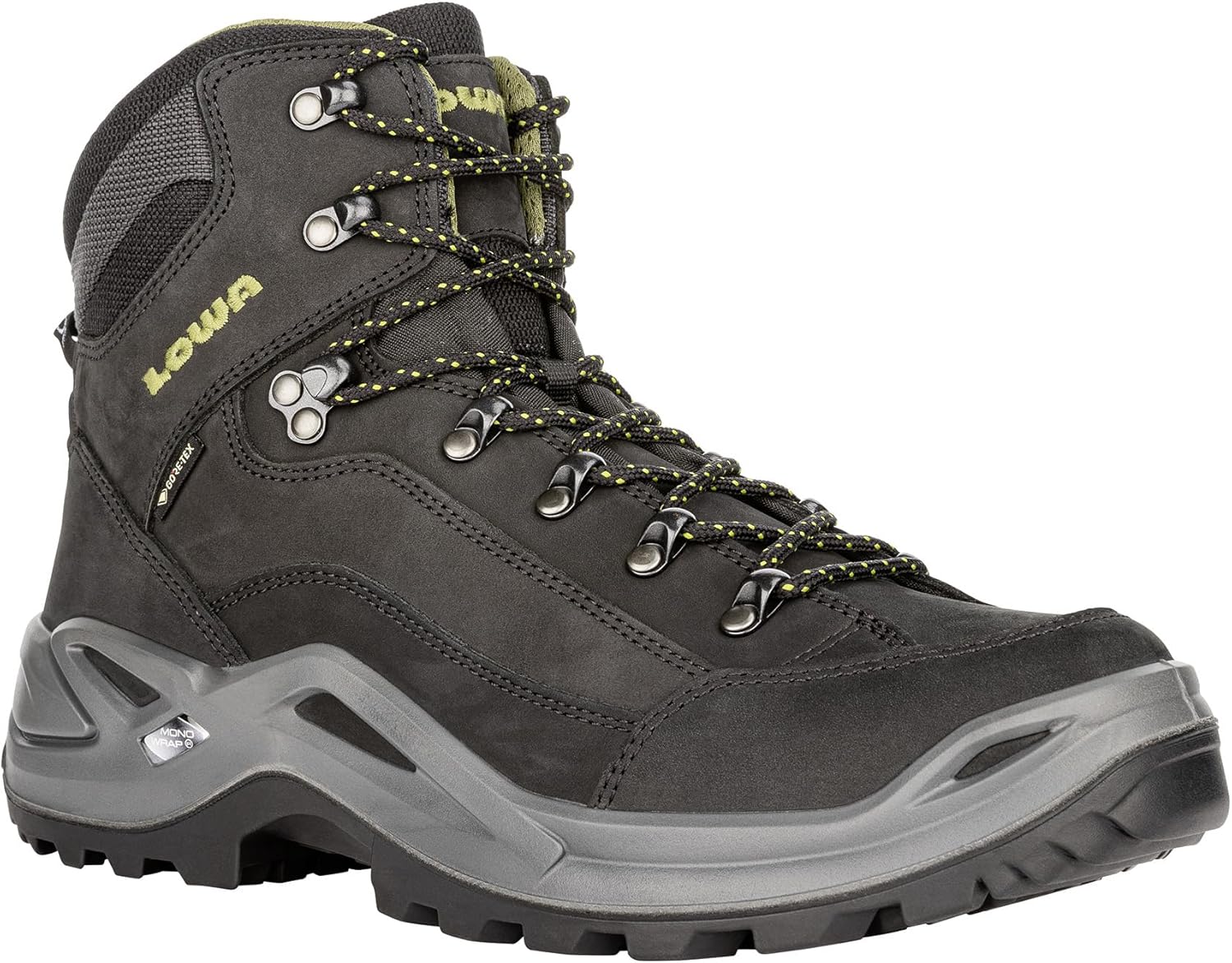 Мужские походные ботинки Lowa Renegade GTX Mid Low, черный — фото 4