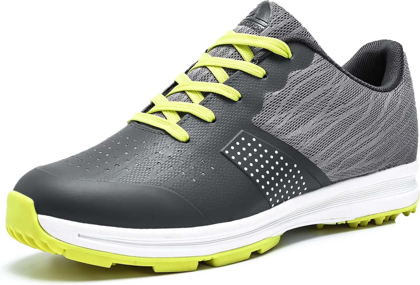 

Мужские гольф-кроссовки без шипов для гольфистов, спортивная обувь для прогулок на улице Zakey, желтый