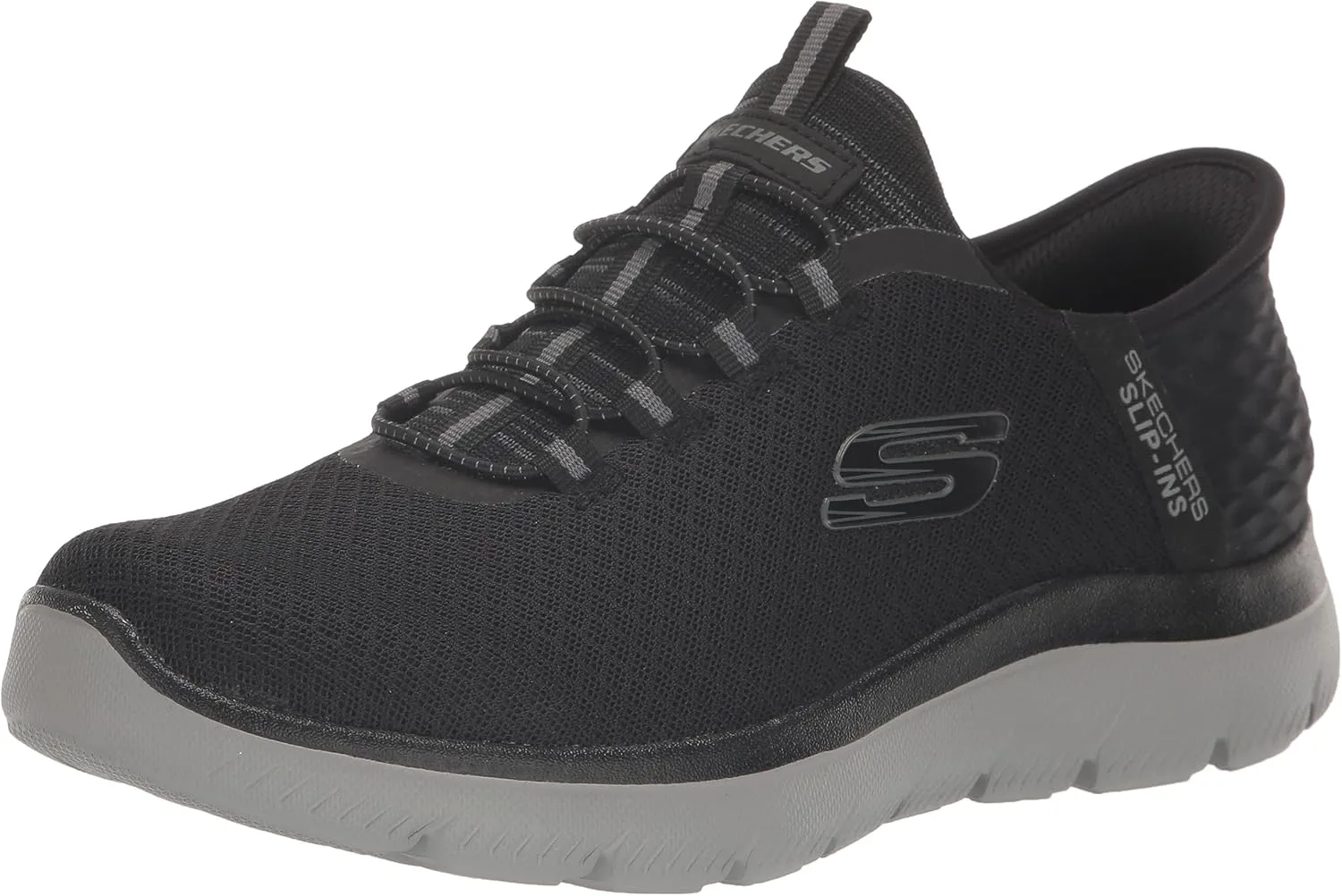 

Мужские кроссовки Skechers Summits - высокие слипоны, черный