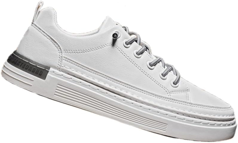 

Мужские спортивные кроссовки низкого типа - дышащие повседневные туфли на плоской подошве, подходят для ежедневной носки, обеспечивают комфорт Hoalox, белый