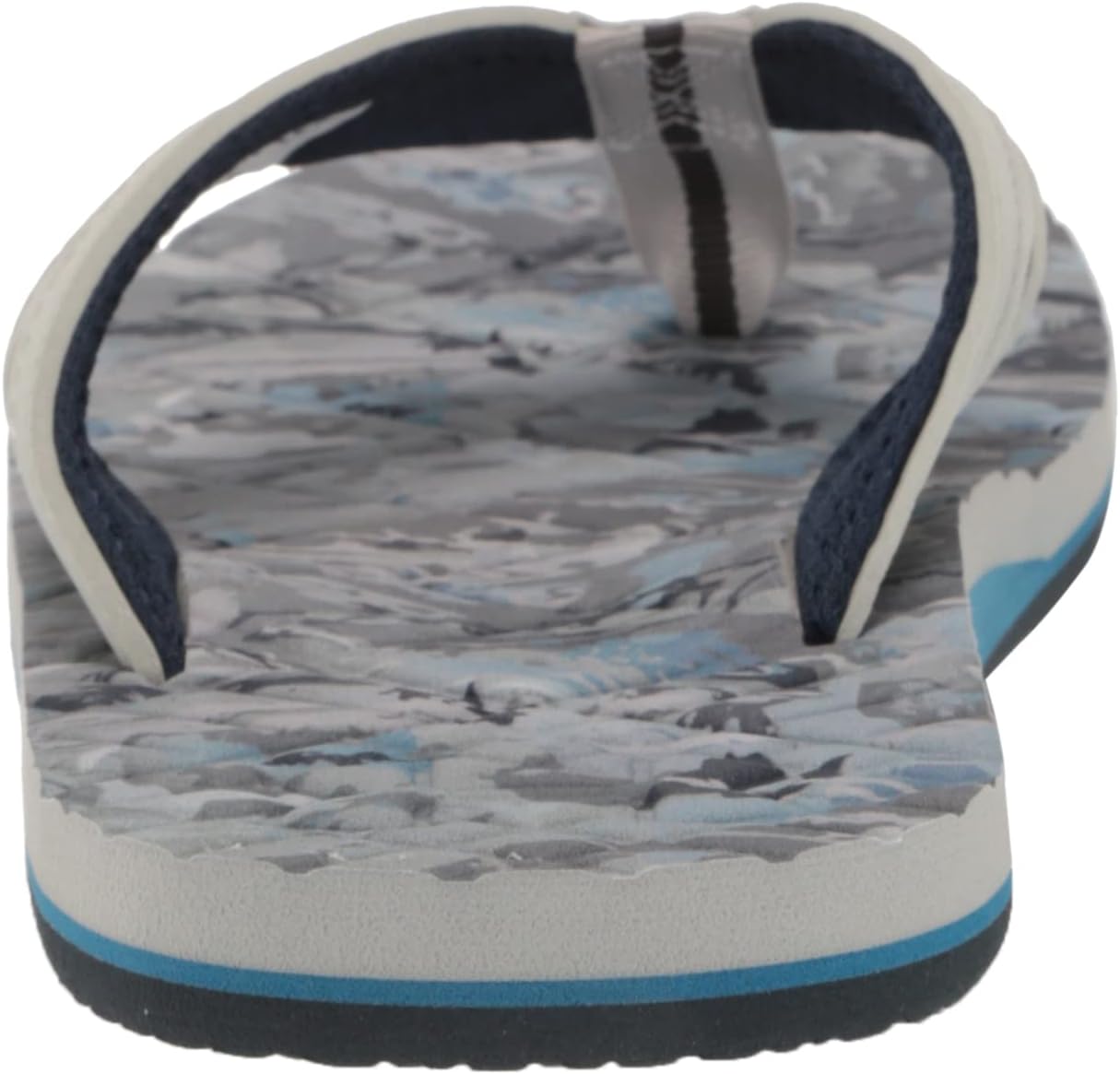 Under Armour мужские сланцы Marathon Key V Slide, Sharkskin Gray (100)/Coastal Blue — фото 3